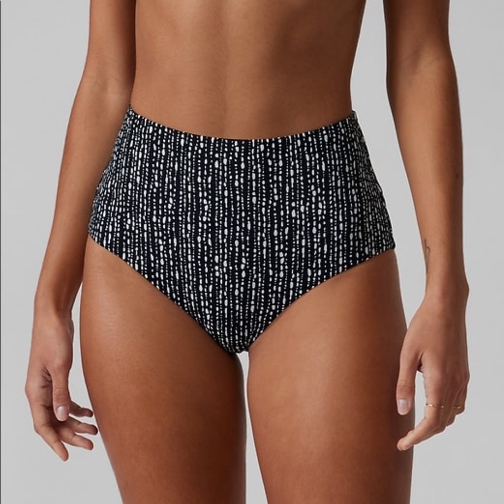 Last Chance - NWT Athleta High Waisted Bikini Bottom